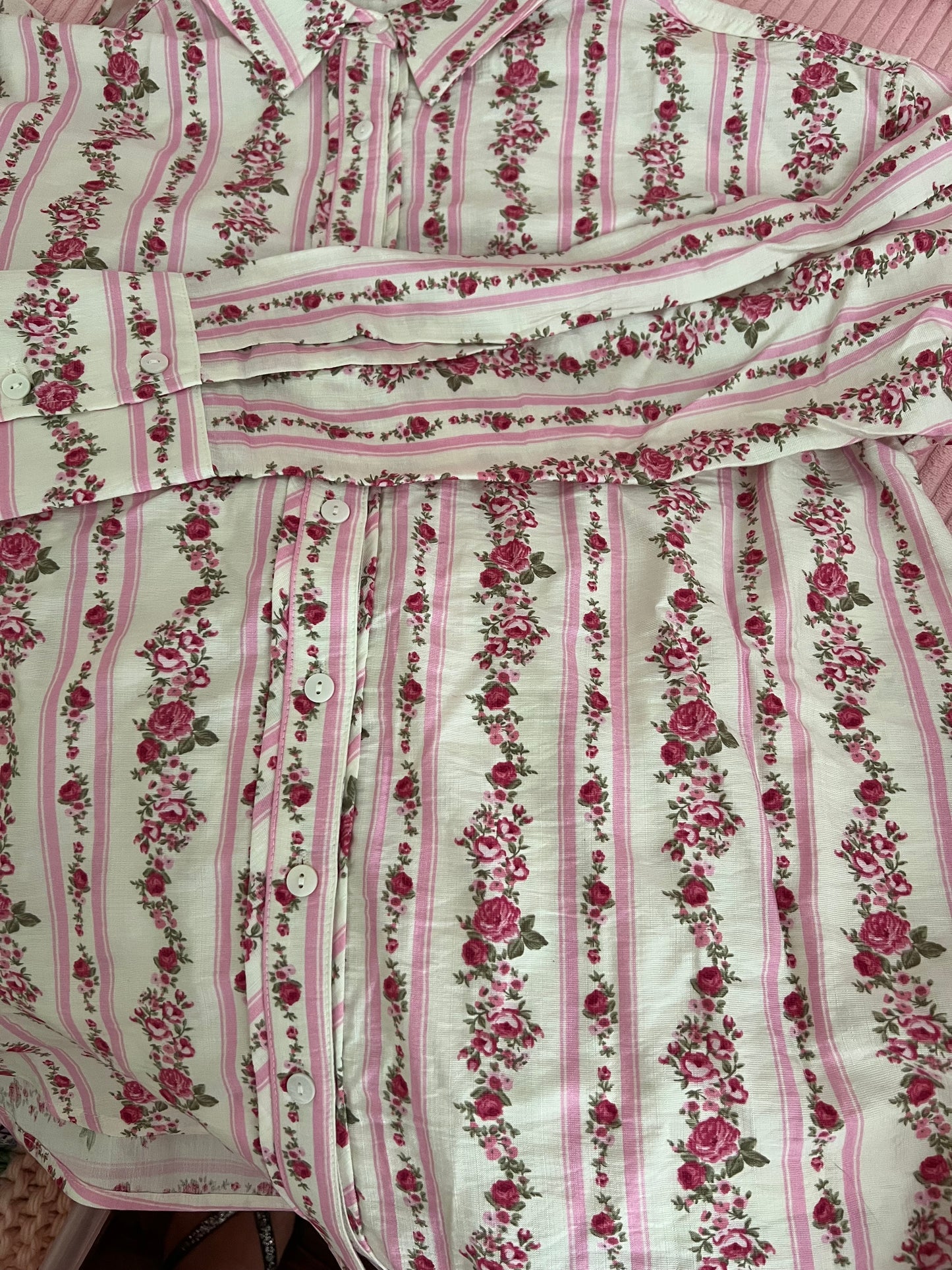 Looks Like Love Shack Button Up Top