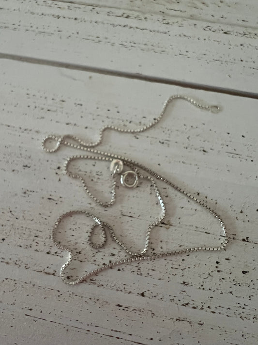 Sterling Silver 16 inch Chain