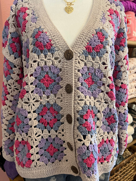 Melrose Multi Color Cardigan