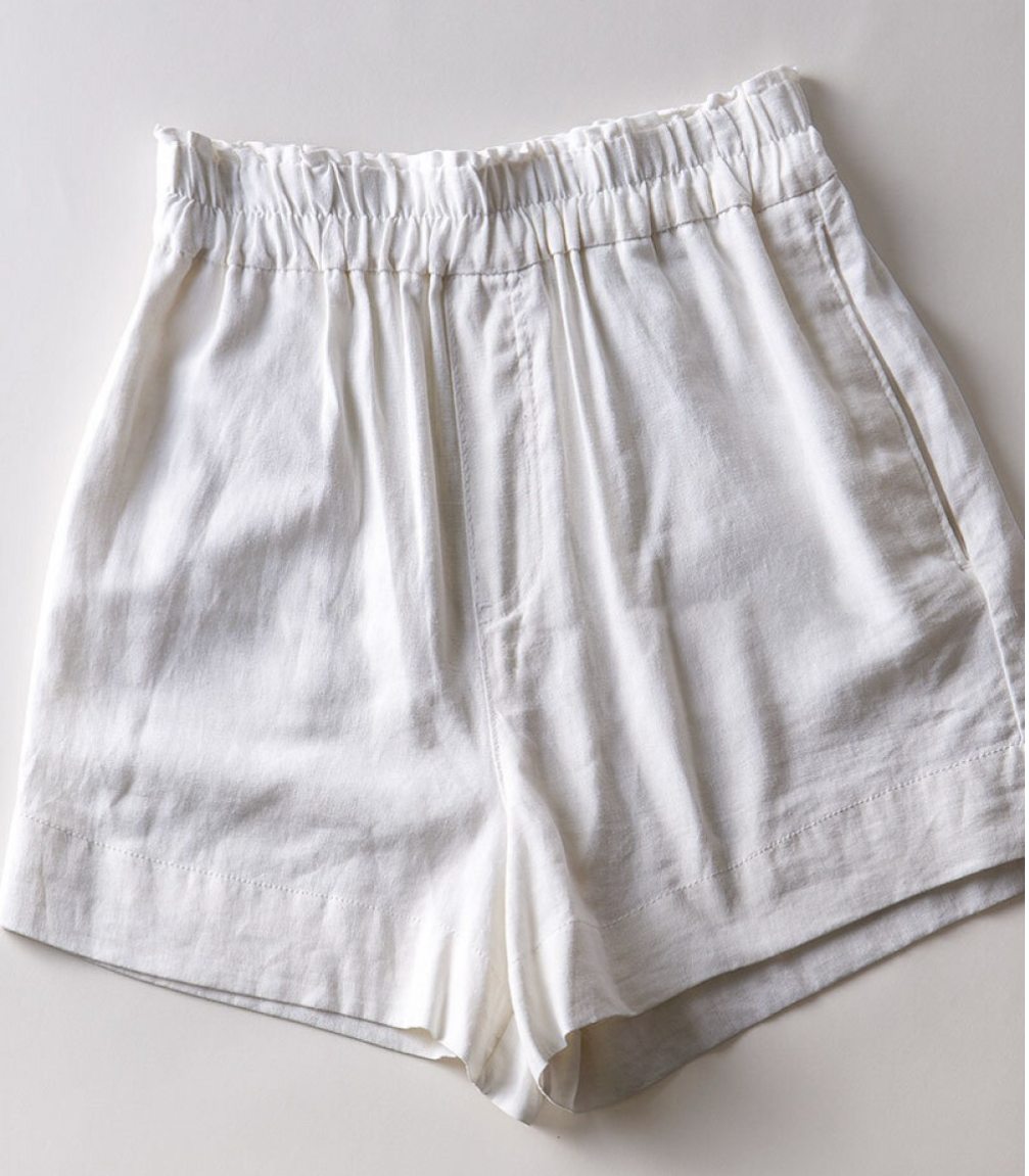 Summer Days Shorts White