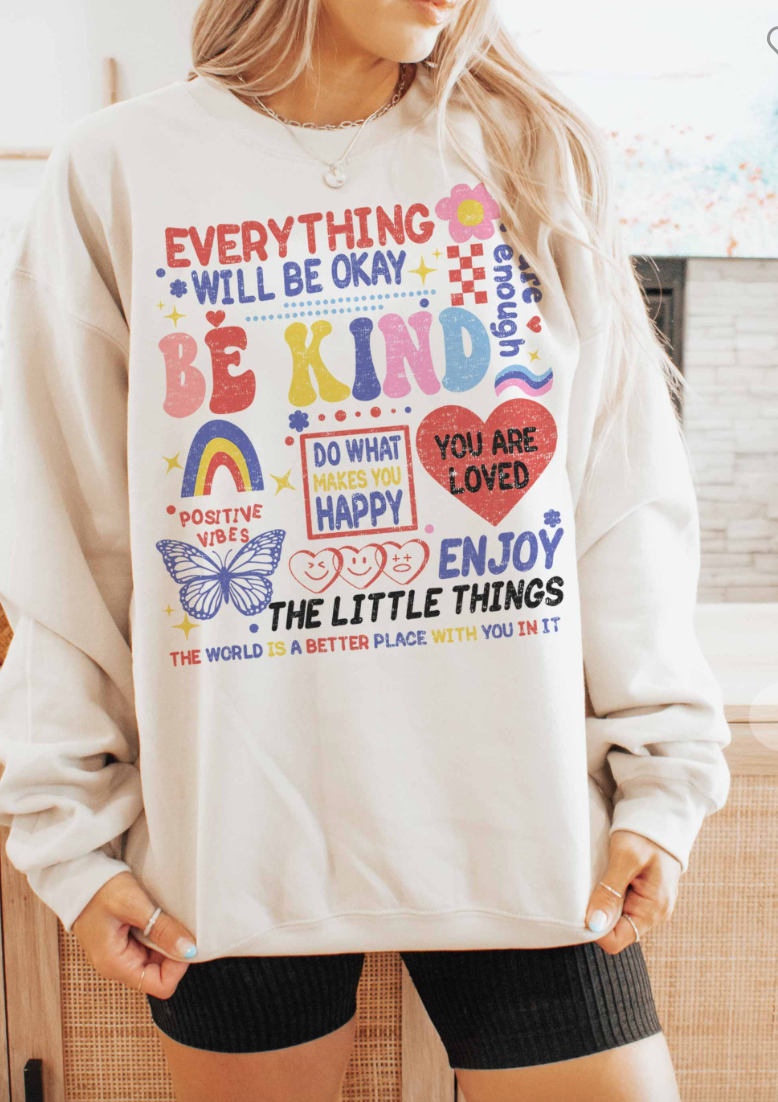 Positive Vibes Sweatshirt