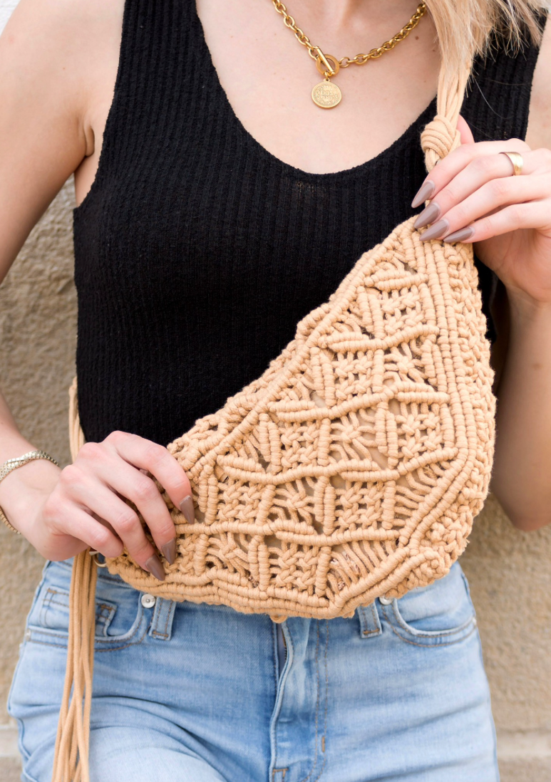 Macrame Sling Bag