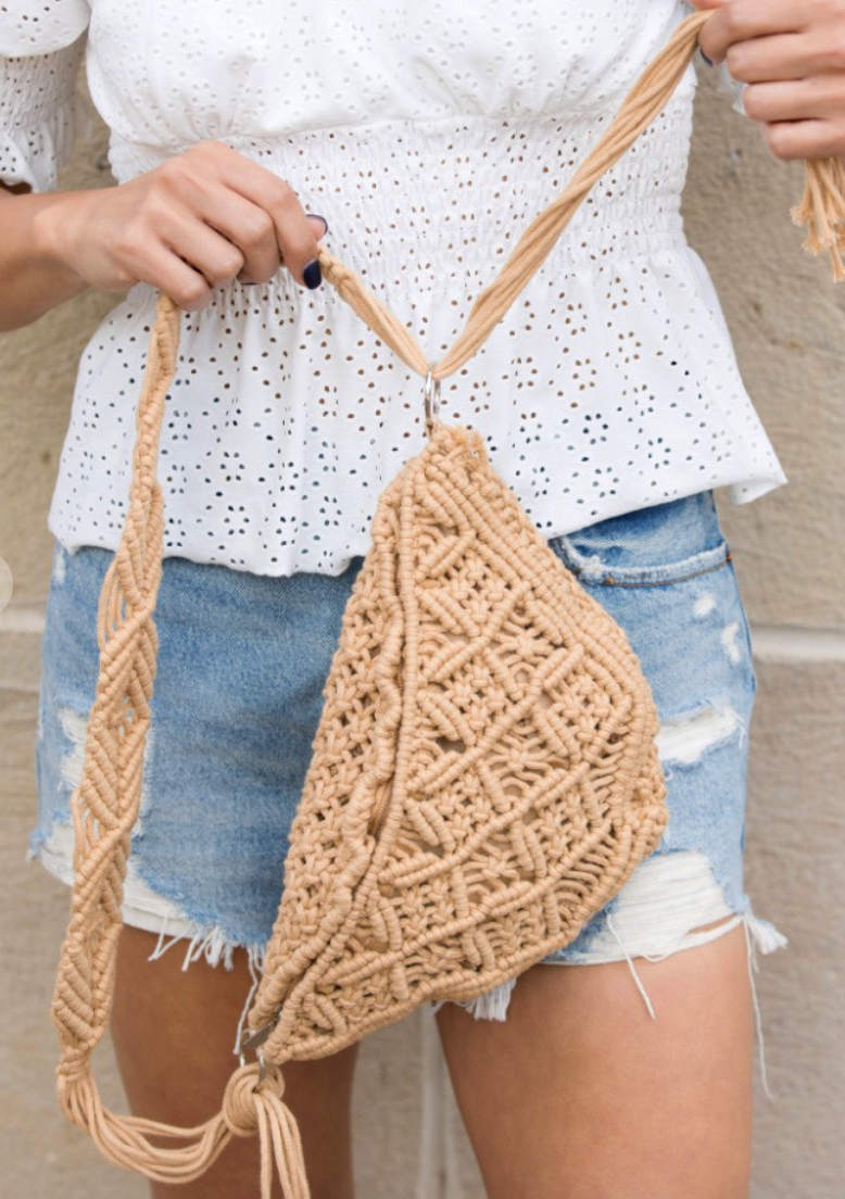 Macrame Sling Bag