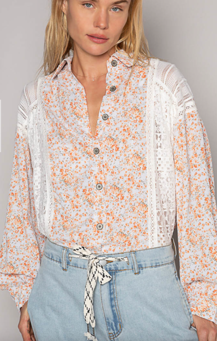 Too Sweet Button Down Top