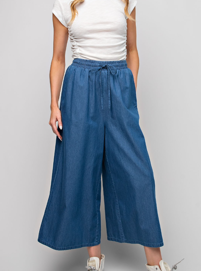 Day to Night Cotton Wide Leg Pant