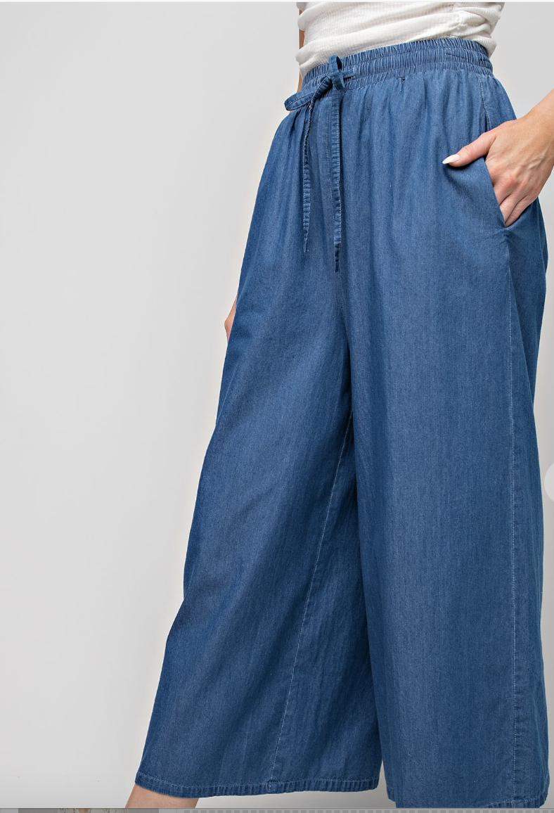 Day to Night Cotton Wide Leg Pant