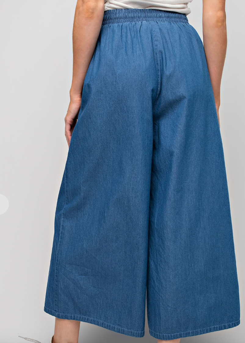 Day to Night Cotton Wide Leg Pant