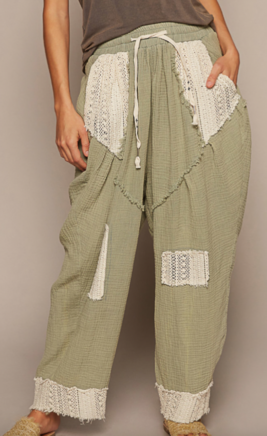 Casual Days Pants- Sage