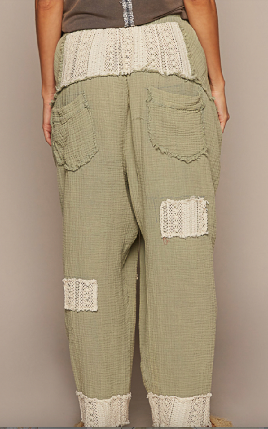 Casual Days Pants- Sage