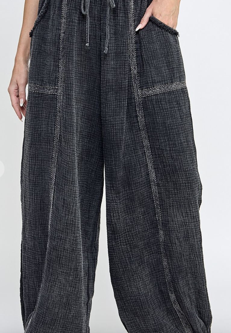 Laid Back Vibe Gauze Pants