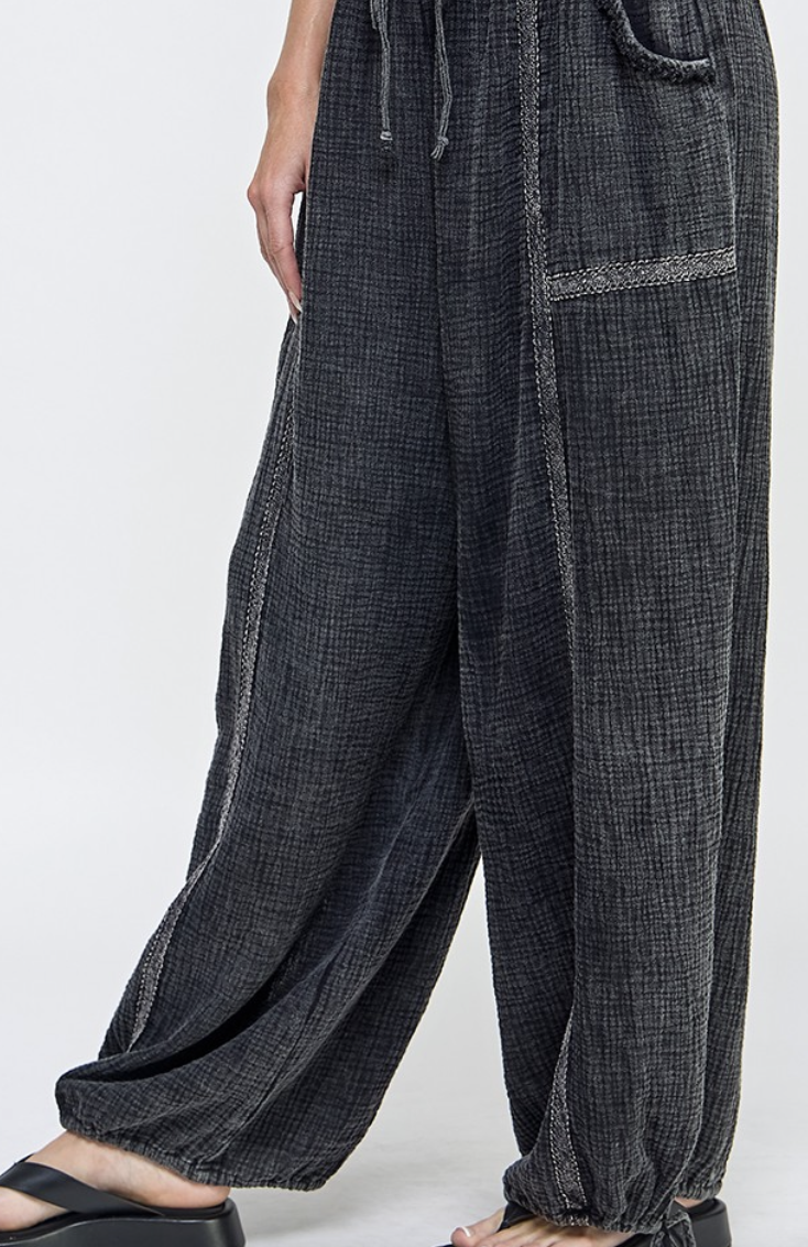 Laid Back Vibe Gauze Pants