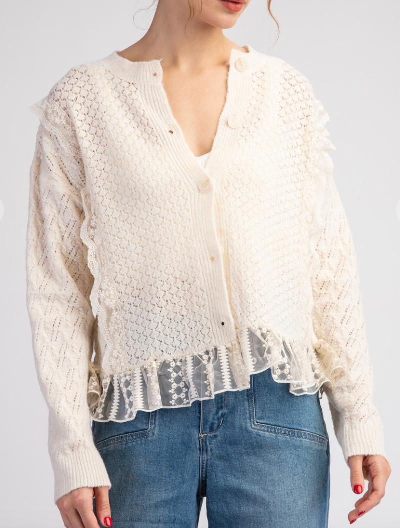 Vintage Love Lace Cardigan