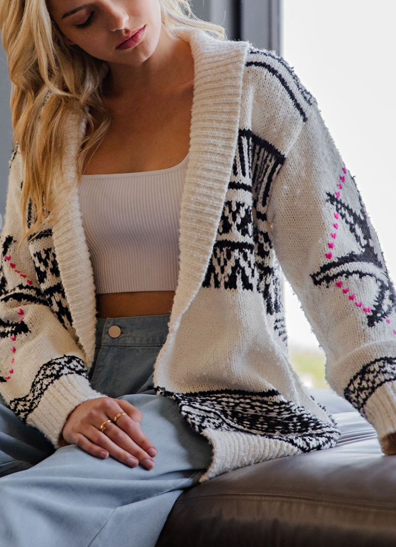 North Star Cardigan Sweater