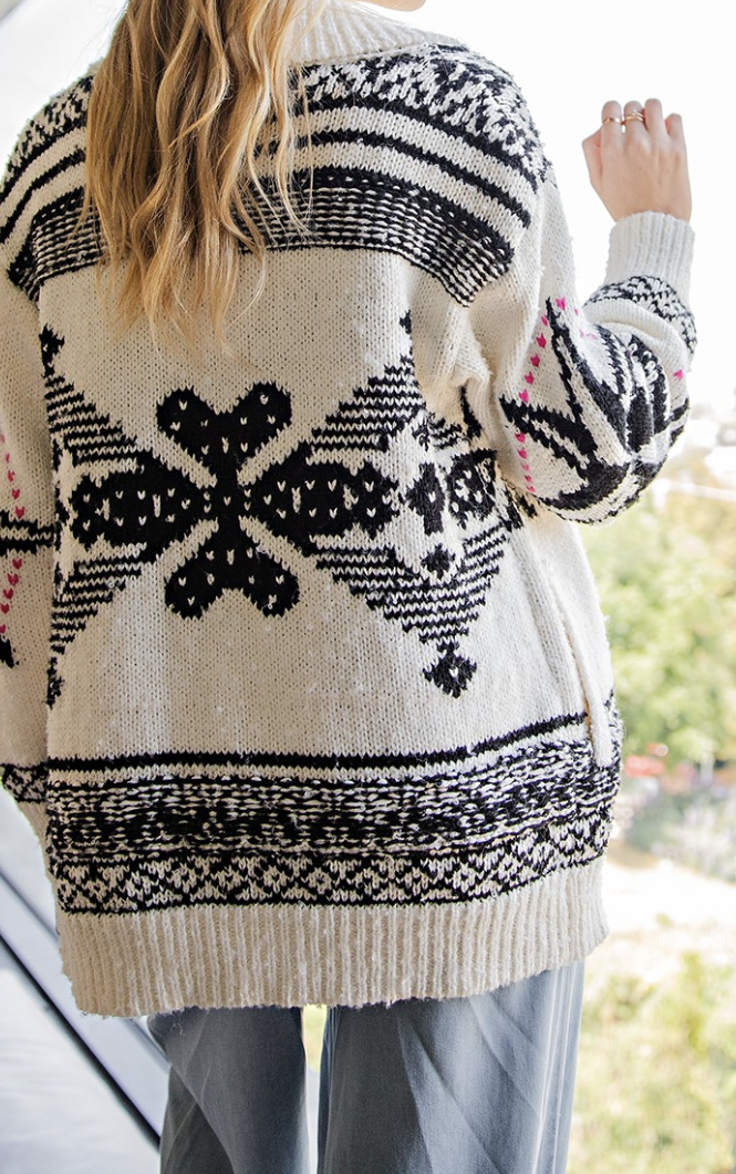 North Star Cardigan Sweater