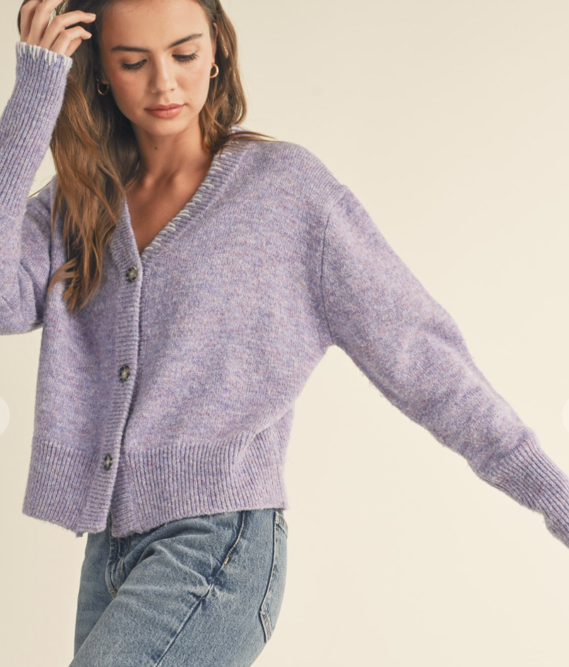 Lavender Days Cardigan