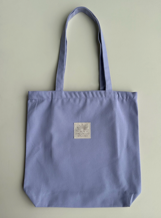 Lilac Canvas Tote Bag