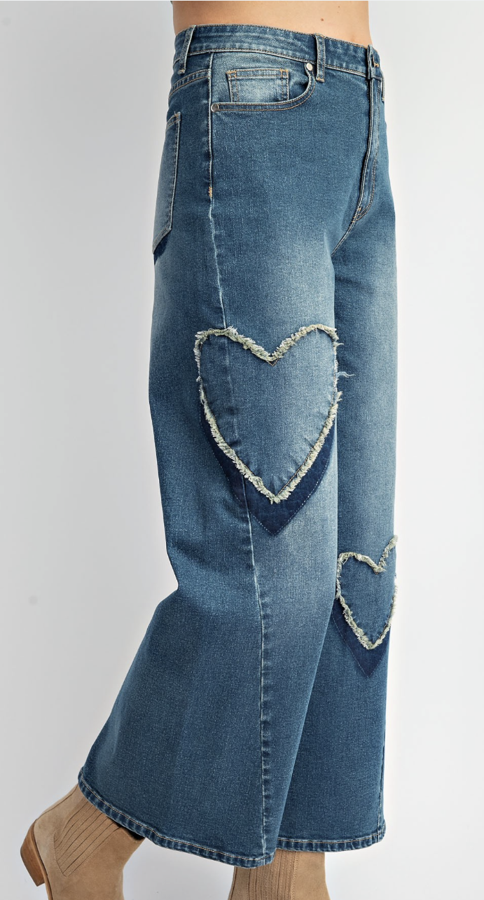 All My Heart Washed Denim Jeans