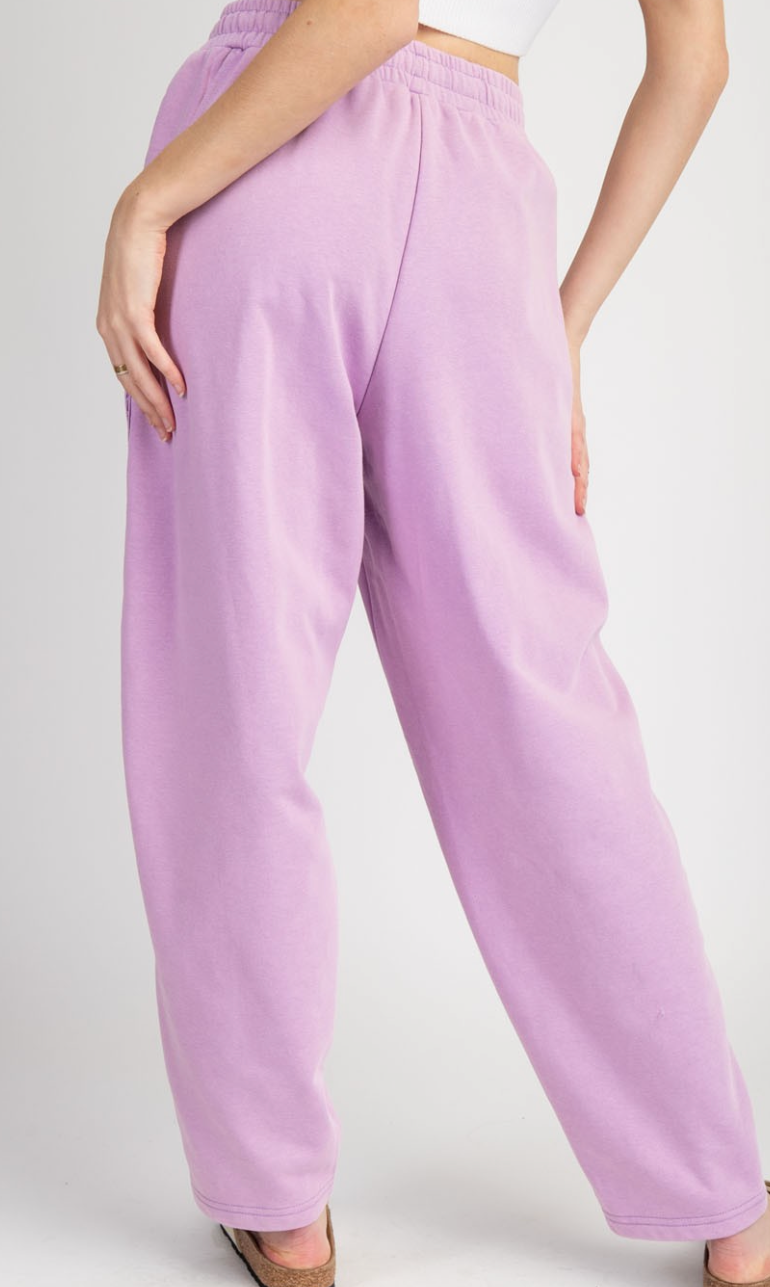 Lavender & Lace French Terry Lounge Pants