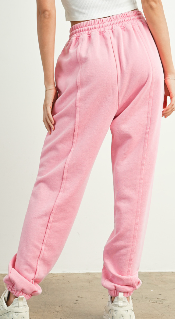 Strawberry Skies French Terry Sweat Pants