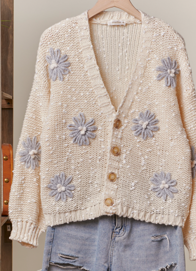 Dream With Me Flower Cardigan