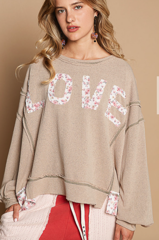 Love You More Knit Pullover