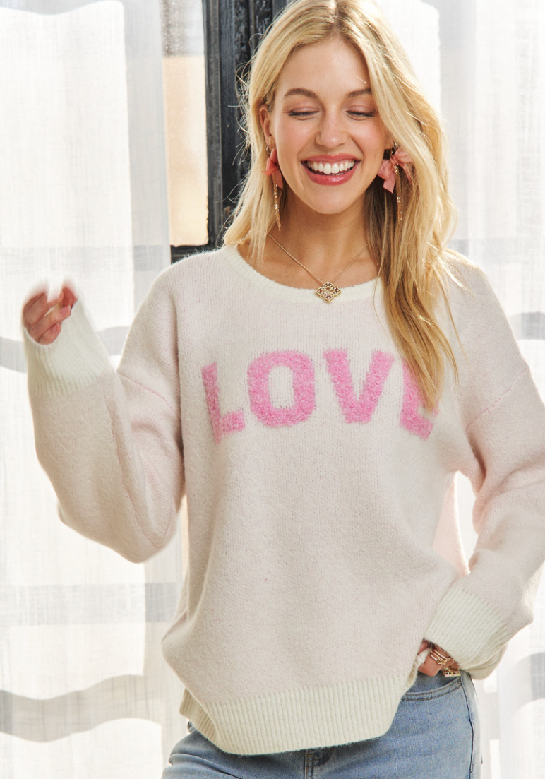 All About Love Sweater - Ivory