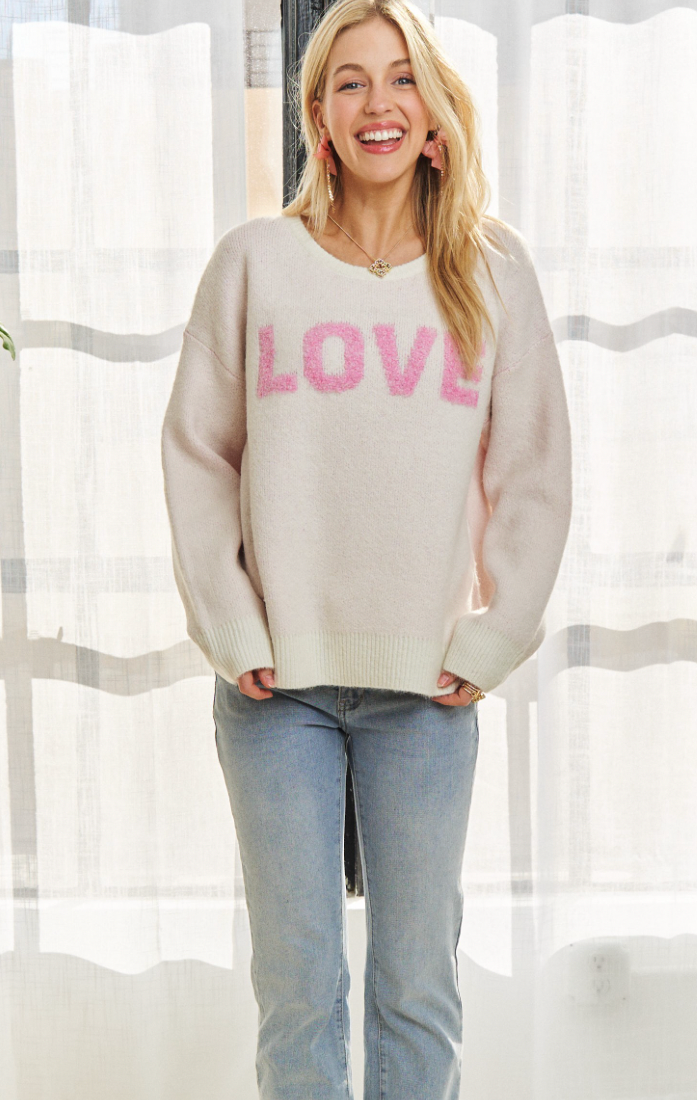 All About Love Sweater - Ivory