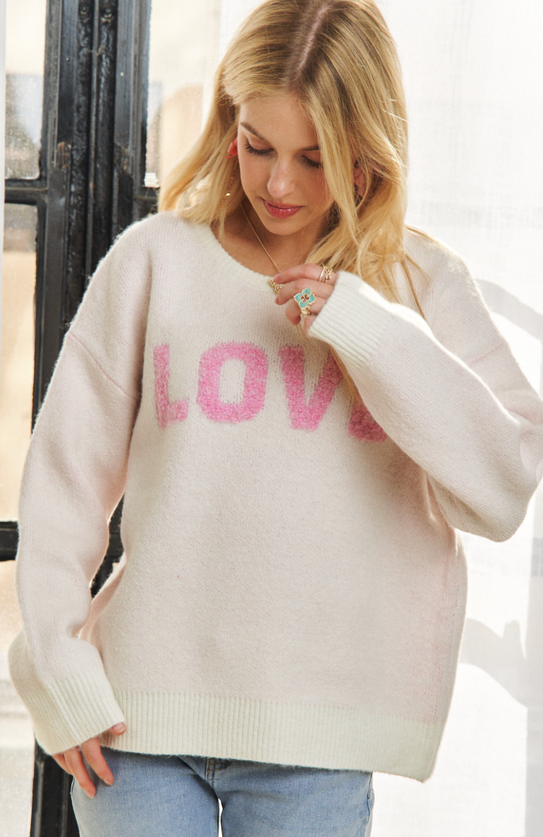 All About Love Sweater - Ivory