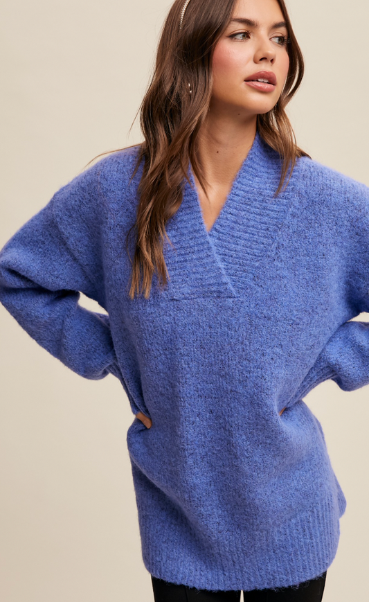 The Sky's The Limit Oversized Sweater