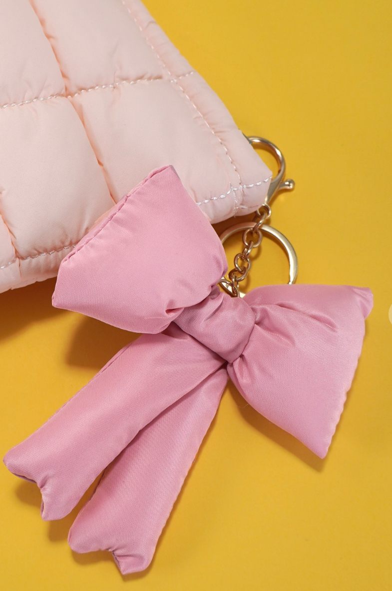 Puffy Bow Bag Charm