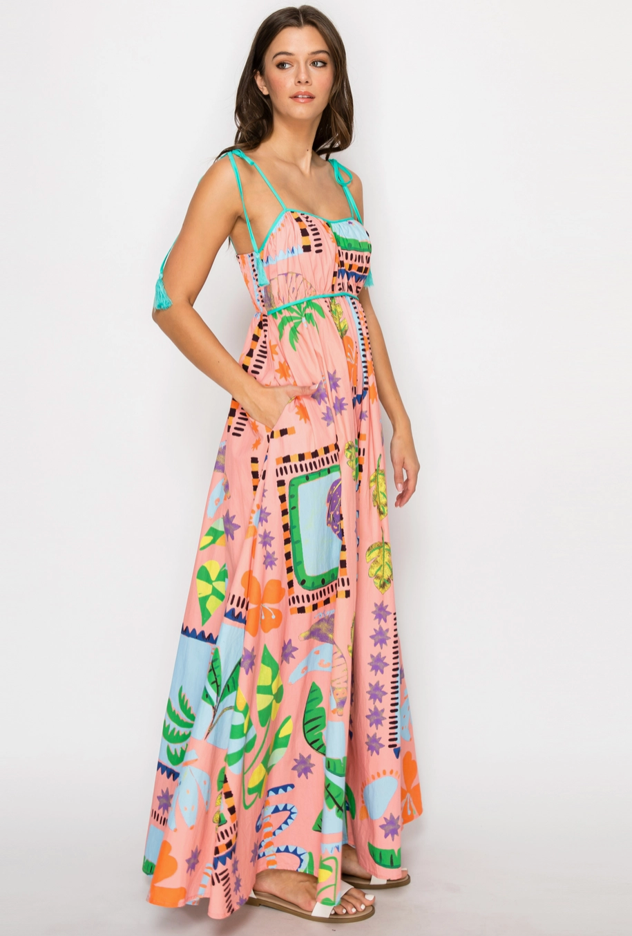 In The Tropics Maxi Dress - FINAL SALE