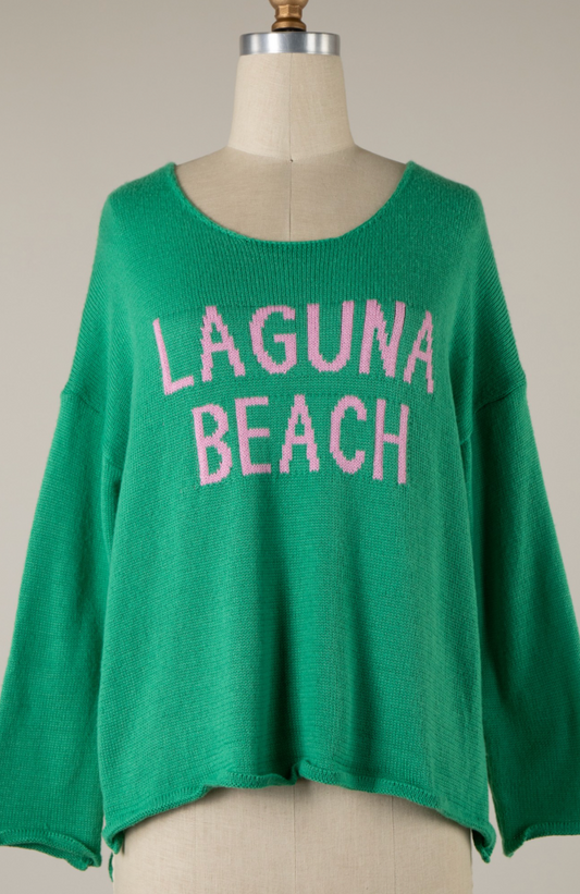 Laguna Beach Sweater - Green