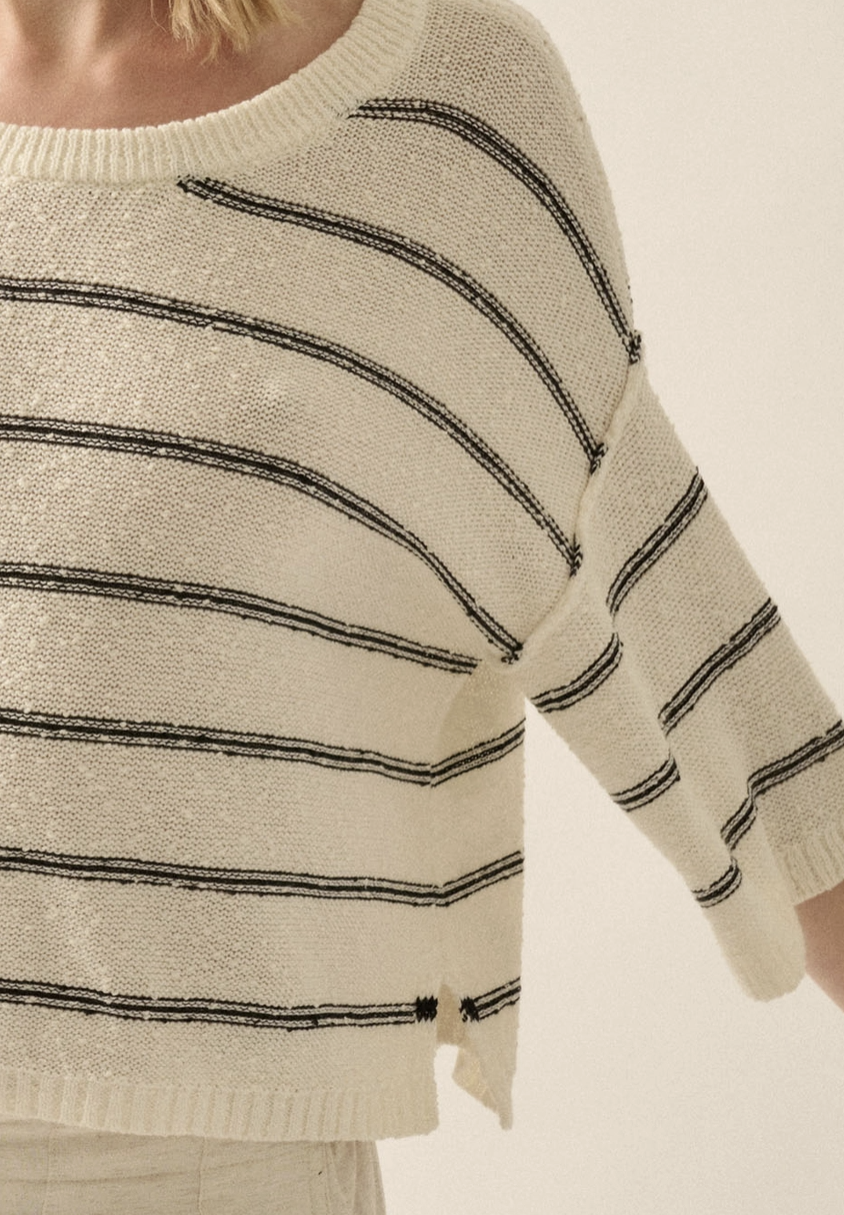 Beachside Cropped Pullover