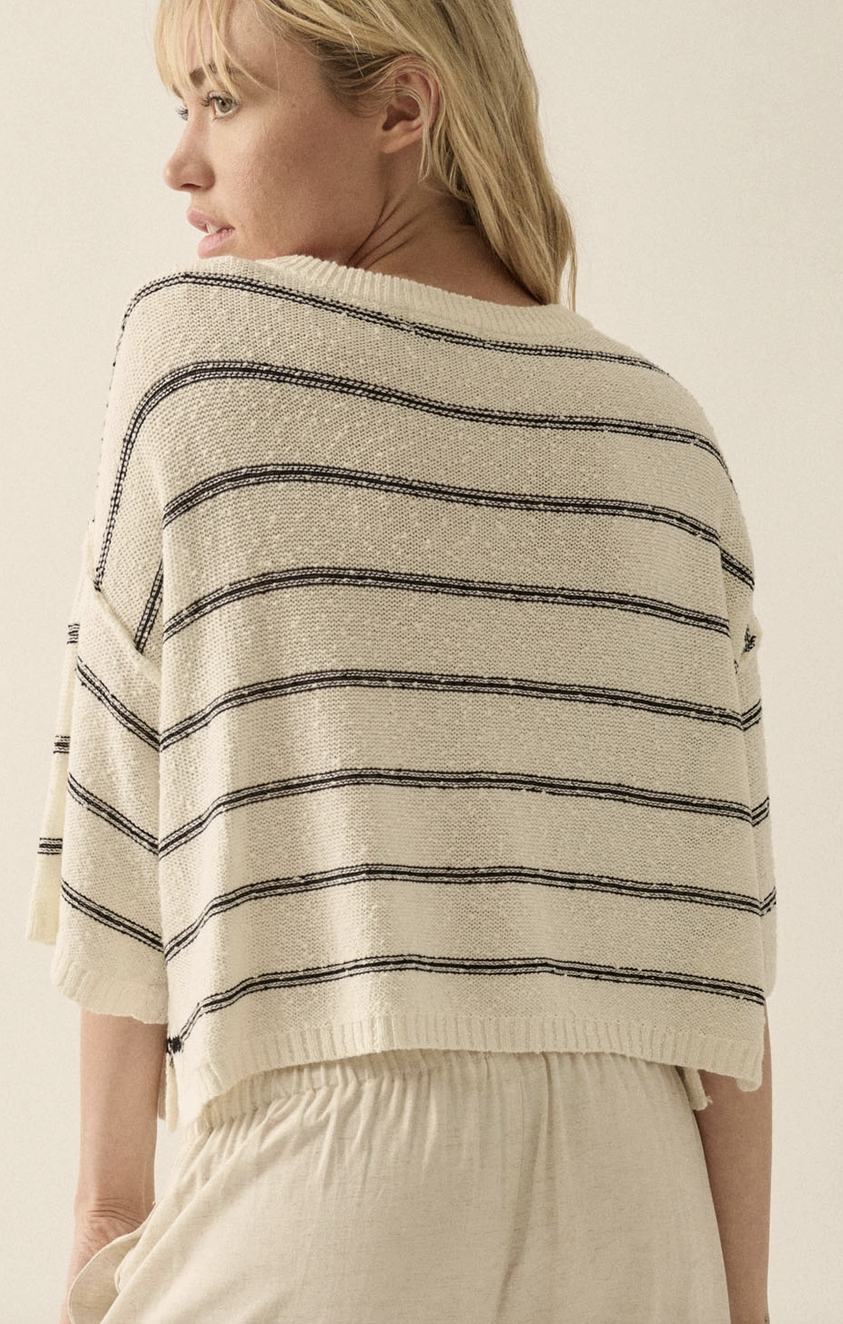 Beachside Cropped Pullover