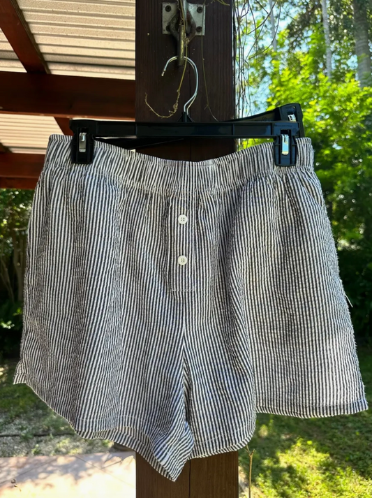 Grab Your Passport Boxer Sorts - Black