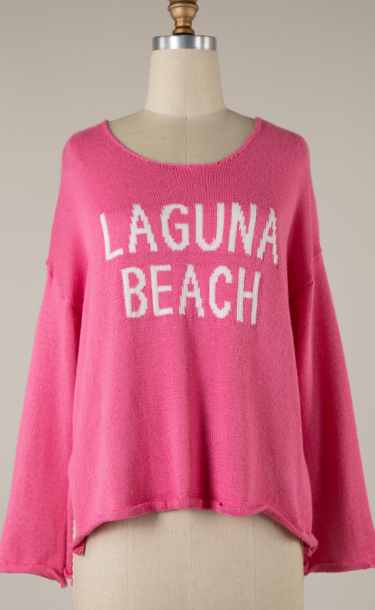 Laguna Beach Sweater - Pink