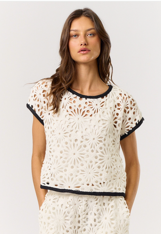 Isn't She Lovely Crochet Top