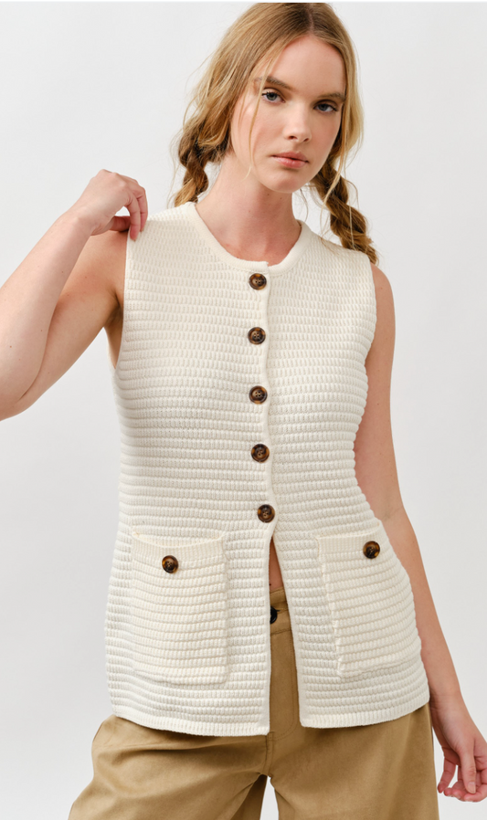 Forever Young Knit Vest