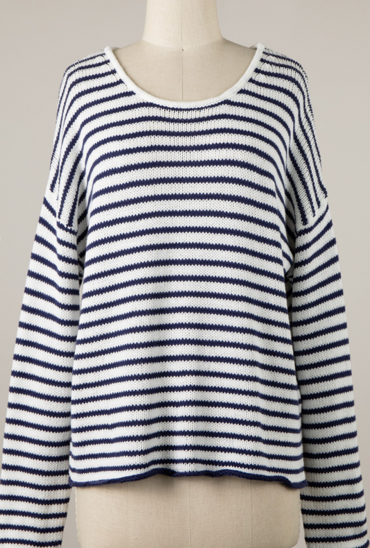 Ocean Souls Striped Sweater