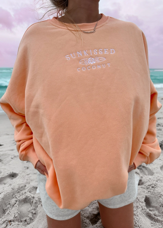 Sunkissed Logo Oversized Sweatshirt