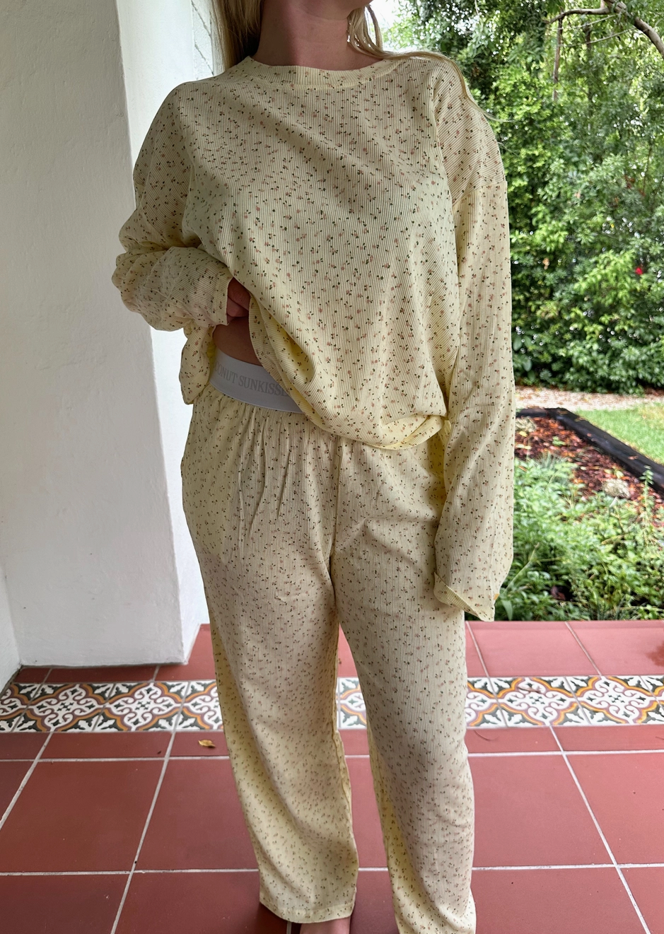 Floral Dreams Pajama Top