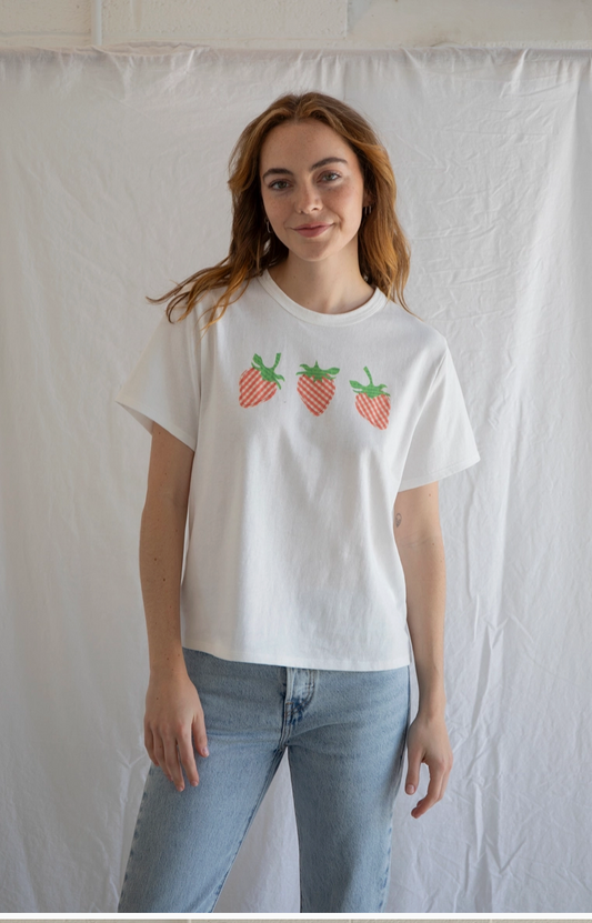 Strawberry Days T-Shirt - FINAL SALE