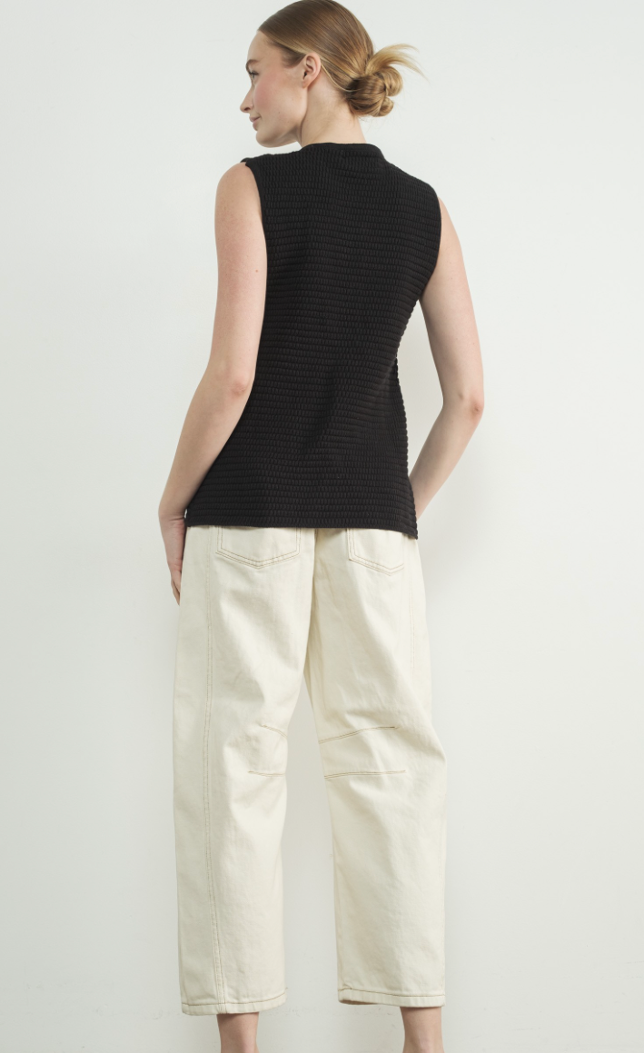 Forever Young Knit Vest - Black