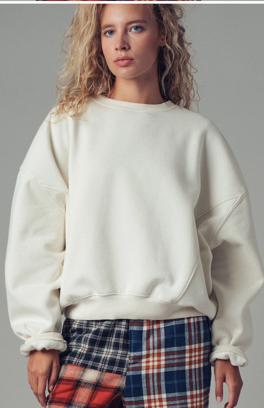 Low Tide Pullover Sweatshirt - Chalk
