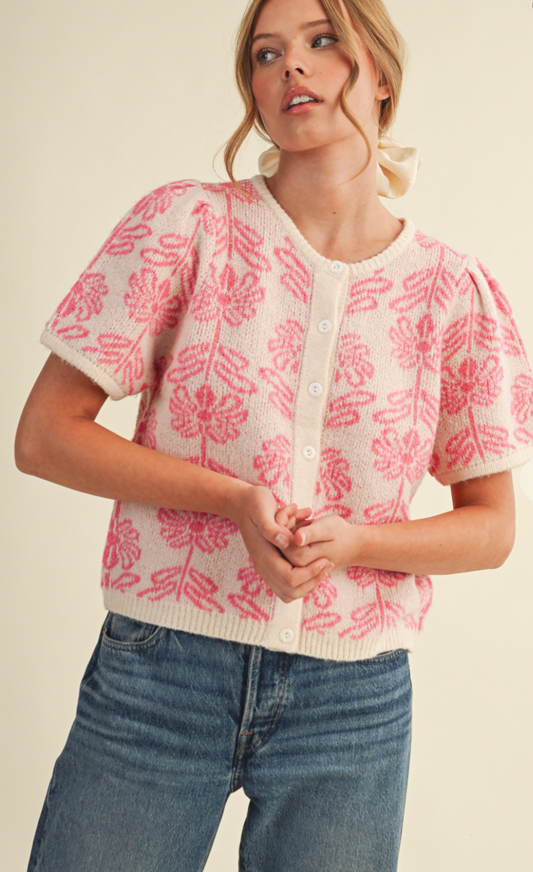 Buy Me Flowers Cardigan