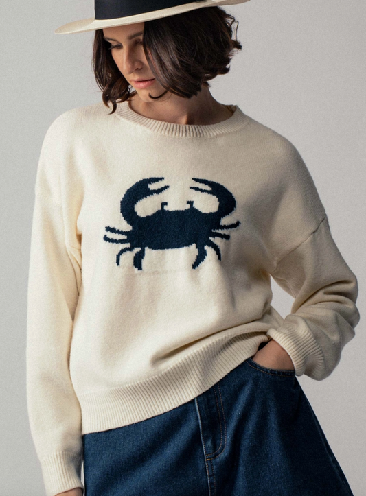 Crab Pullover Sweater