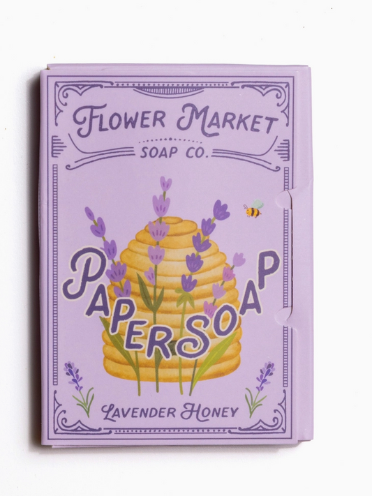 Lavender Honey Paper Soap