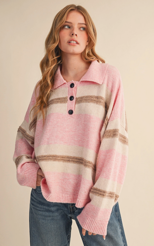 Rugby Stripe Sweater