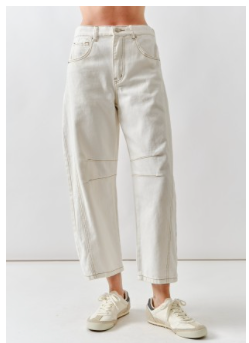 Slouchy Relaxed Fit Barrel Jeans