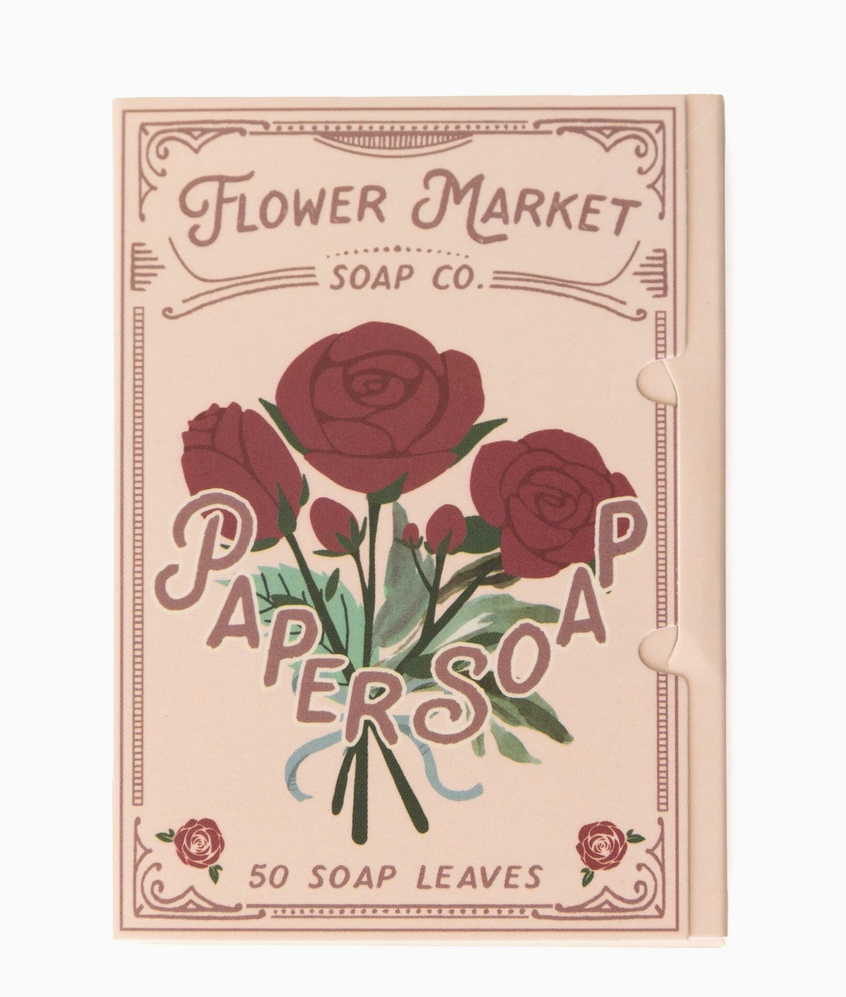 Rose Paper Soap